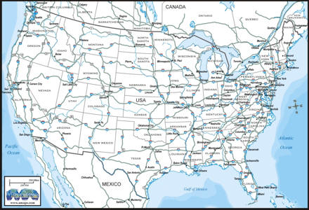 United States Maps Download Digital Maps of USA to your computer